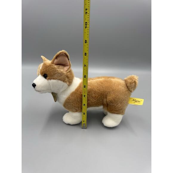 Miyoni by Aurora Pembroke Welsh Corgi Puppy Dog Plush 10” Stuffed Animal 2018 - Picture 5 of 9